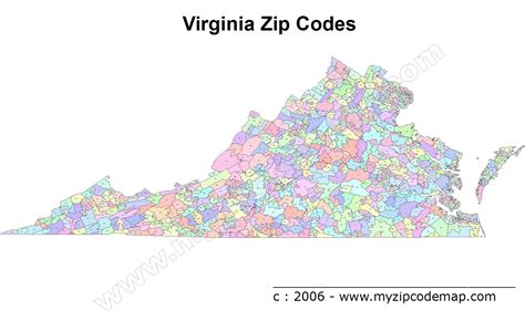 hamilton va zip code map.